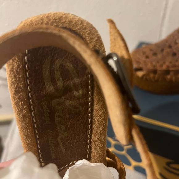 Sbicca Woven Leather Platform Clogs Size 9 - Picture 1 of 6